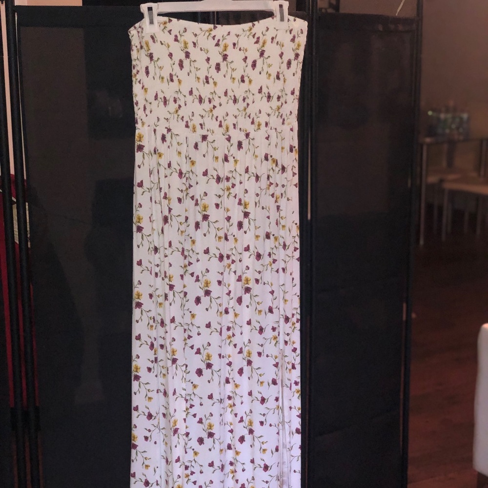 Forever XXI Plus Size Strapless Maxi Dress